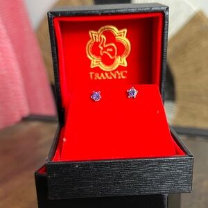 Purple Star Stud Earrings - Women Jewelry